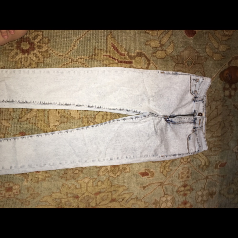 Pacsun acid wash skinny jeans